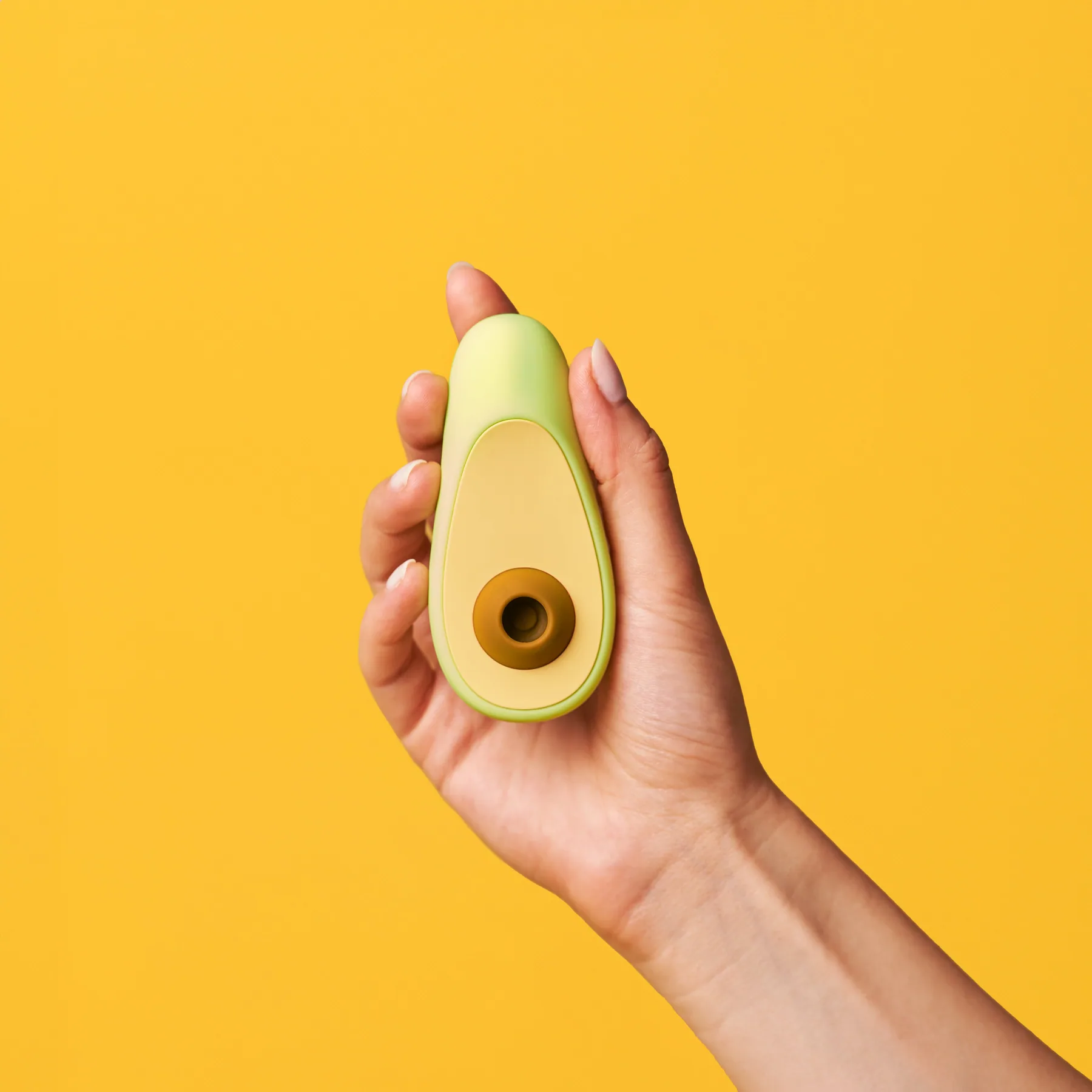 Avo clitoral massager detail shot