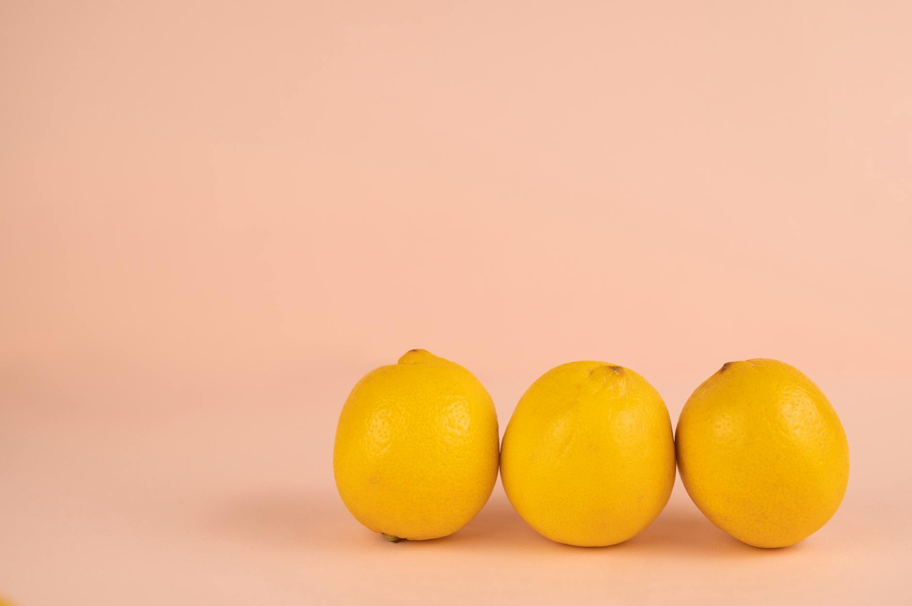 Bright lemons symbolizing refreshment and renewal of intimacy